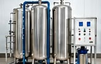 Industrial filtration and multimedia treatment vessels